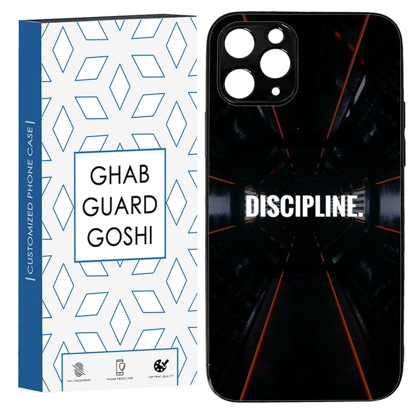 کاور قاب گارد گوشی طرح DISCIPLINE کد TPU-108 مناسب برای گوشی موبایل اپل IPHONE 12 pro max