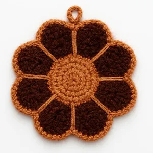 اسکاچ و سیم ظرفشویی مدل گل آفتابگردون