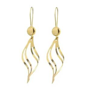 گوشواره طلا 18 عیار زنانه دوست خوب مدل dk452