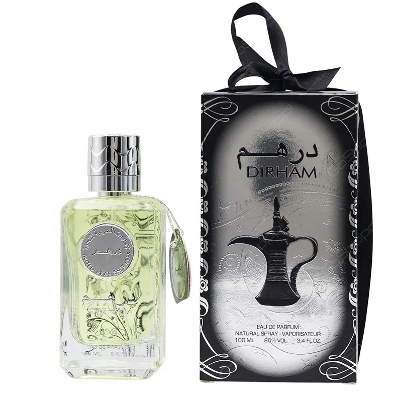 ادوپرفیوم ارض الزعفران للتجاره مدل درهم با رایحه خنک حجم 100 میلی‌لیتر