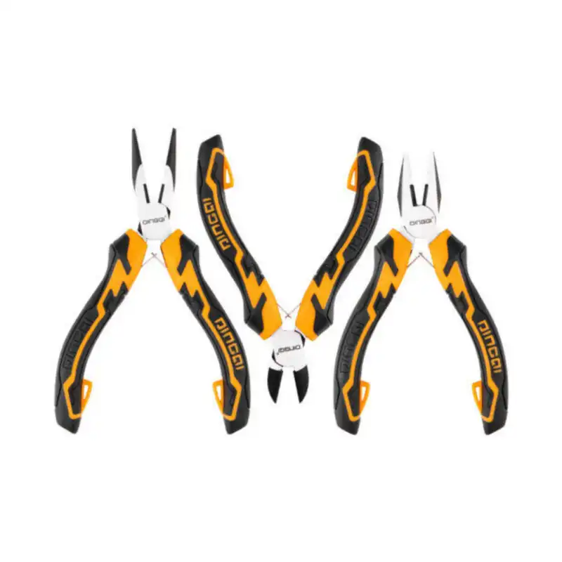 انبر دست انبر سیم چین و انبر دم باریک دینگشی مدل 2300 سایز 5 اینچ