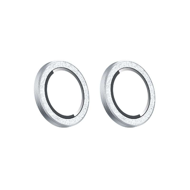 محافظ لنز دوربین ریمکس مدل الماس نشان مناسب برای گوشی موبایل اپل Iphone 13
