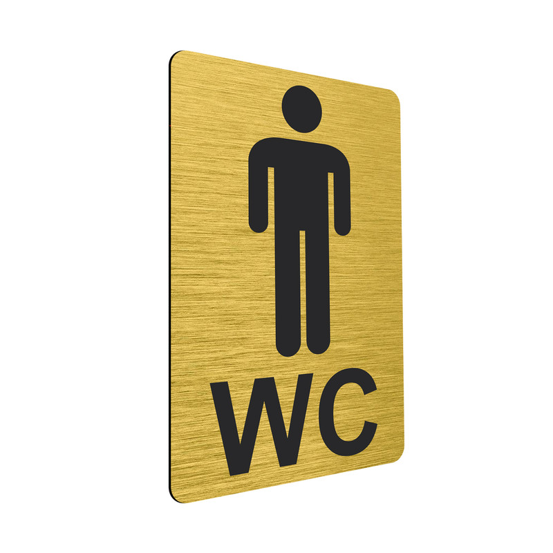 تابلو نشانگر طرح WC آقایان و بانوان مدل TR-61 مجموعه2عددی