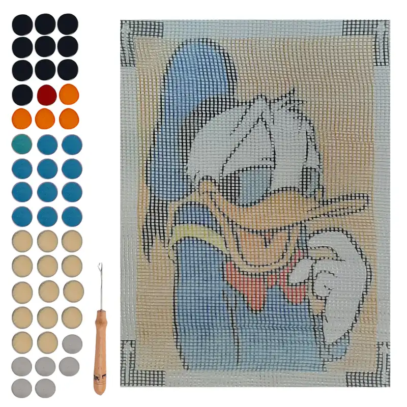 بسته فرشینه بافی مدل 1116 مجموعه 49 عددی