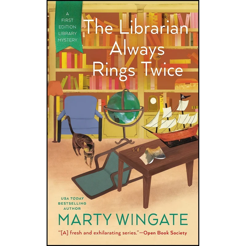 کتاب The Librarian Always Rings Twice  اثر Marty Wingate انتشارات Berkley