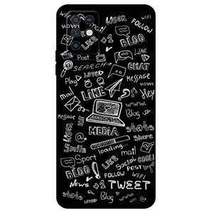 Megafone Social Media 1898 Cover For Infinix Note 10