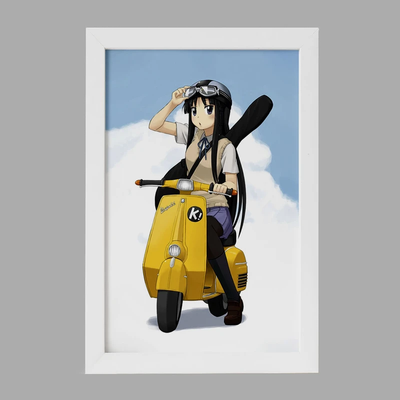 تابلو خندالو مدل نیناموری انیمه فولی کولی کد 23579