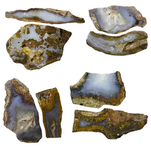 سنگ راف عقیق مدل new 10 مجموعه 8 عددی