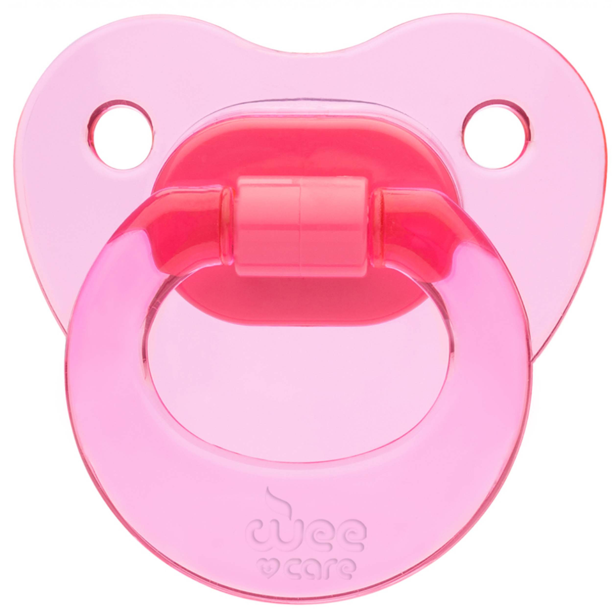 پستانک ارتودنسی وی کر مدل دسته دار fancy شفاف سایز 0-6 ماه کد p107