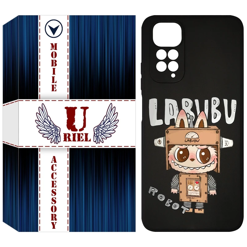 کاور یوریل مدل KSH کد 121 طرح عروسک لبوبو مناسب برای گوشی موبایل شیائومی Redmi Note 11 4G / Note 11S