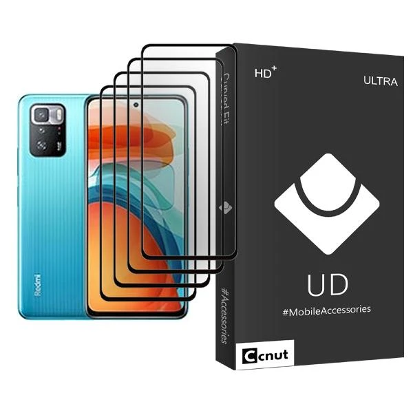 محافظ صفحه نمایش کوکونات مدل UDB Ultra MIX004 مناسب برای گوشی موبایل شیائومی Poco X3 GT بسته چهار عددی