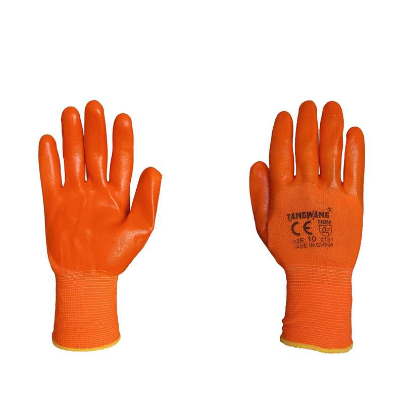 دستکش ایمنی  تانگ وانگ مدل ژله ای بسته 12 عددی