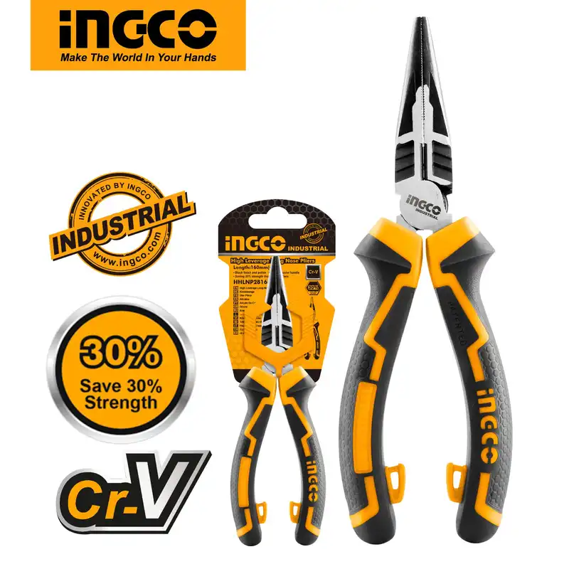 انبر دم باریک اینکو مدل HHLNP-28160 سایز 6 اینچ