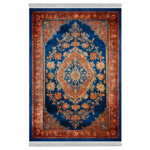 فرش پارچه‌ای دفه مدل فرشینه طرح مدرن کد 899