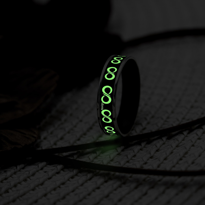 انگشتر ناکسیگو مدل شب تاب طرح بی نهایت کد RB15503 انگشتر ناکسیگو مدل شب تاب طرح بی نهایت کد RB15503