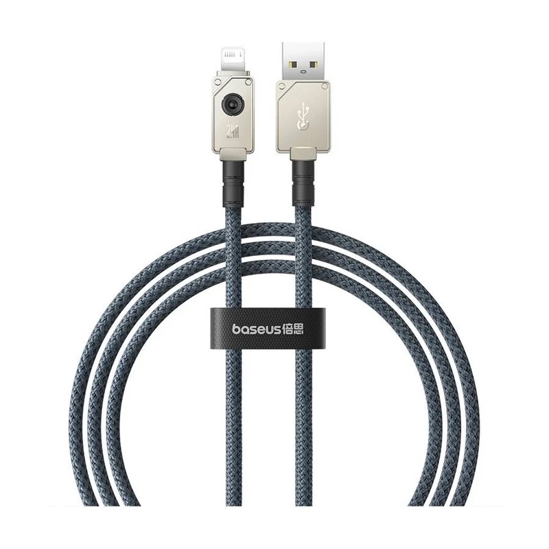 کابل تبدیل USB به لایتنینگ بیسوس مدل Unbreakable Series طول 1 متر