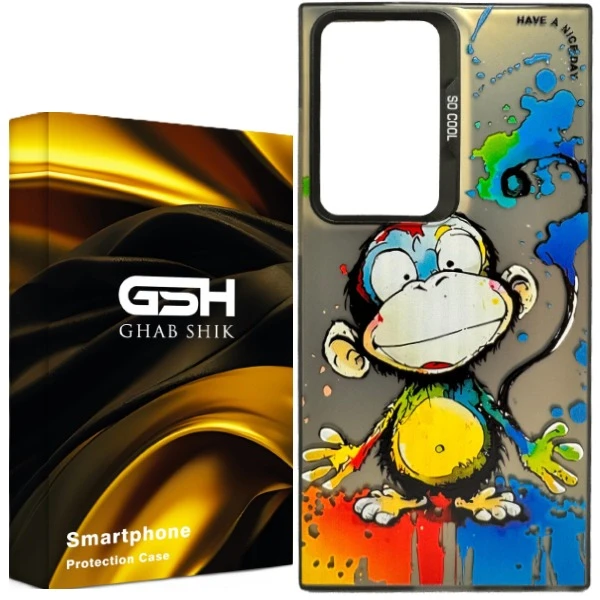 کاور قاب شیک مدل سوکول طرح مانکی  مناسب برای گوشی موبایل سامسونگ Galaxy A13 4G / A13 5G / A23 4G / A32 5G