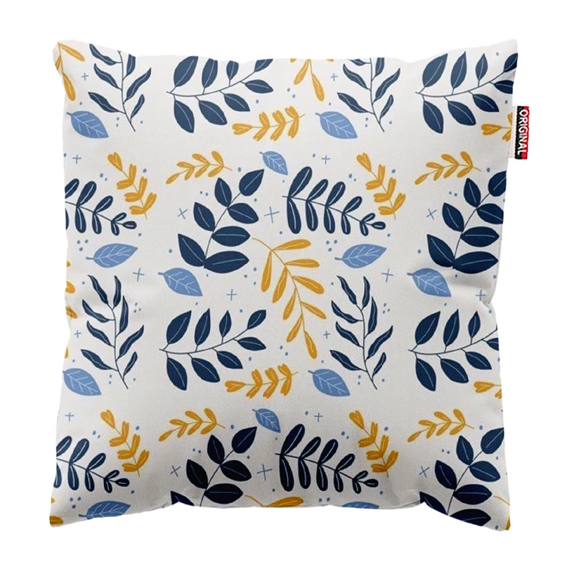 کوسن پاد آفرین طرح گل کد 1602 سایز 30*30 سانتی متر