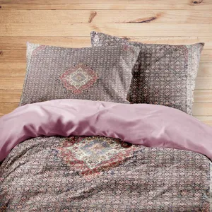 سرویس روتختی مدوپد طرح فرش همدان مدل C-Hamedan42 یک نفره 4 تکه