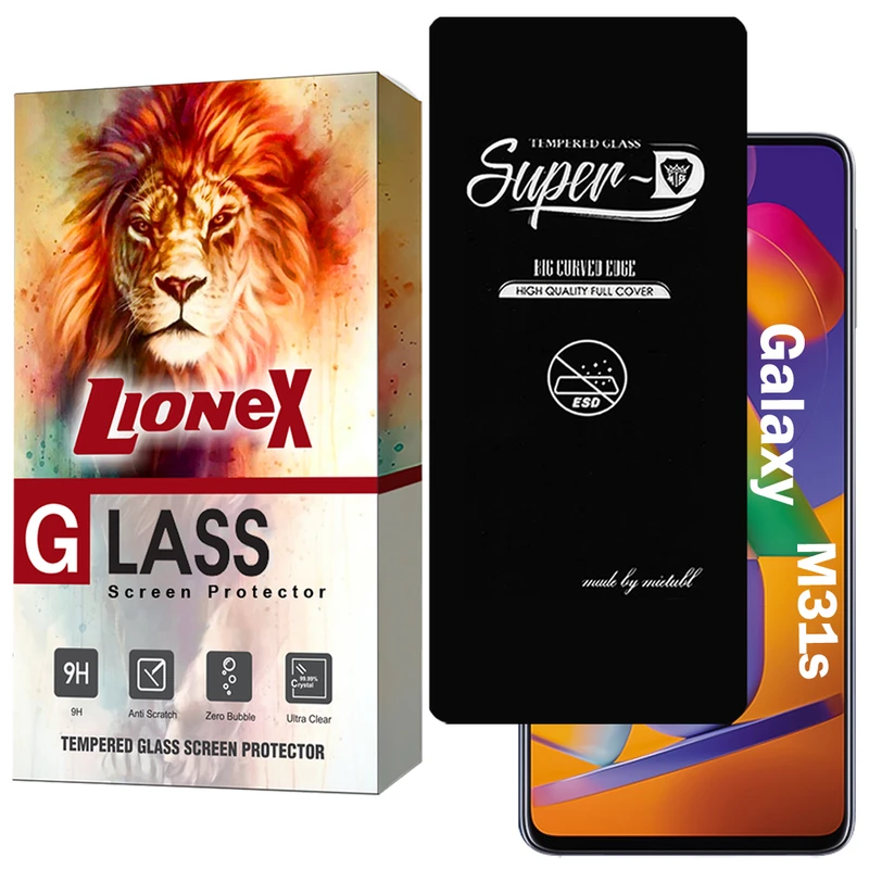 محافظ صفحه نمایش لایونکس مدل SUPERDNL مناسب برای گوشی موبایل سامسونگ Galaxy M31s