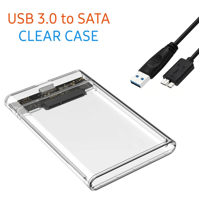 عکس شماره 4 : قاب هارد دیسک اکسترنال 2.5 اینچ مدل glass