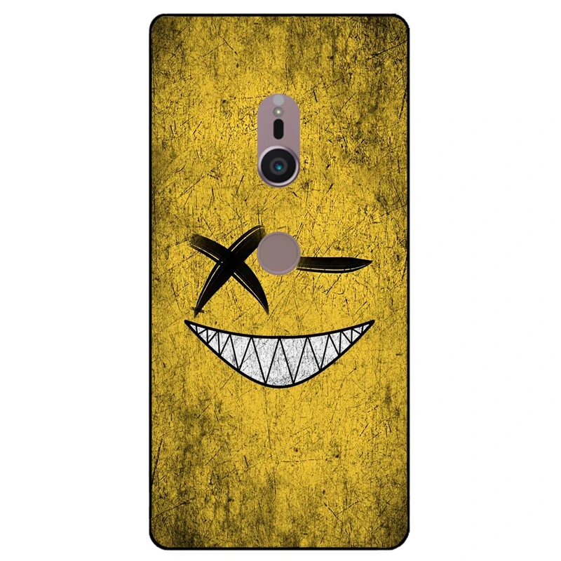 کاور مگافون طرح خنده مدل 8069 مناسب برای گوشی موبایل سونی Xperia XZ2
