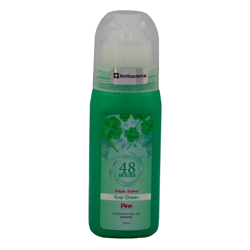 رول دئودورانت پینک ویژوآل مدل  Ever Green حجم 120 میلی‌لیتر