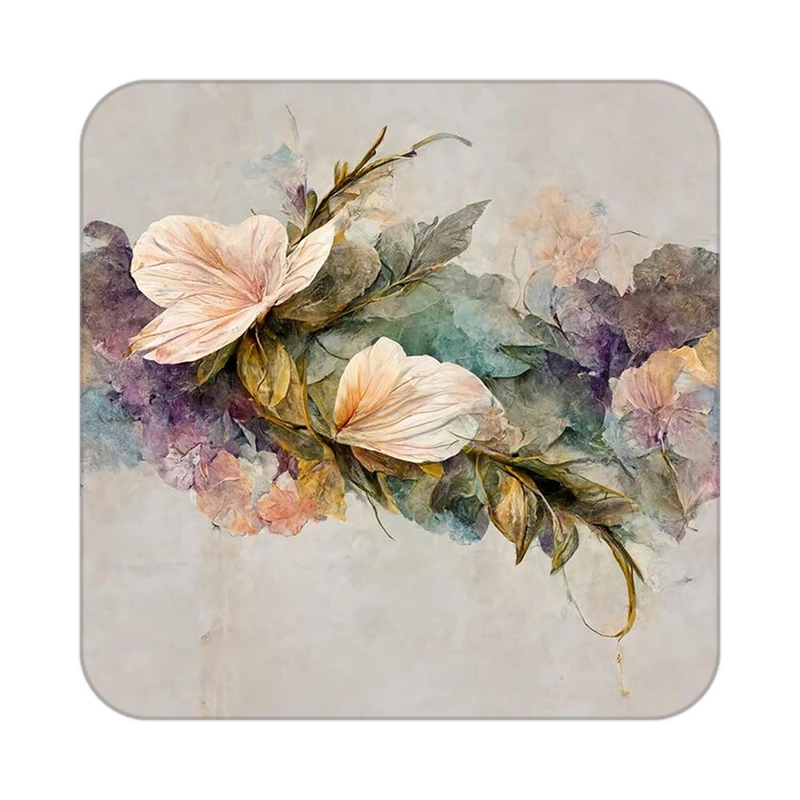 زیر لیوانی کاکتی طرح گل مدل mp17220