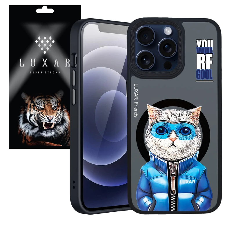 کاور لوکسار مدل Rich Cat مناسب برای گوشی موبایل اپل iPhone 12 / 12 Pro