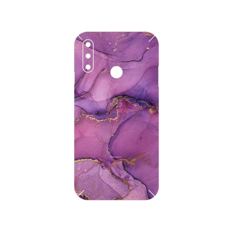 برچسب پوششی ماهوت مدل Purple Marble مناسب برای گوشی موبایل ال جی W10