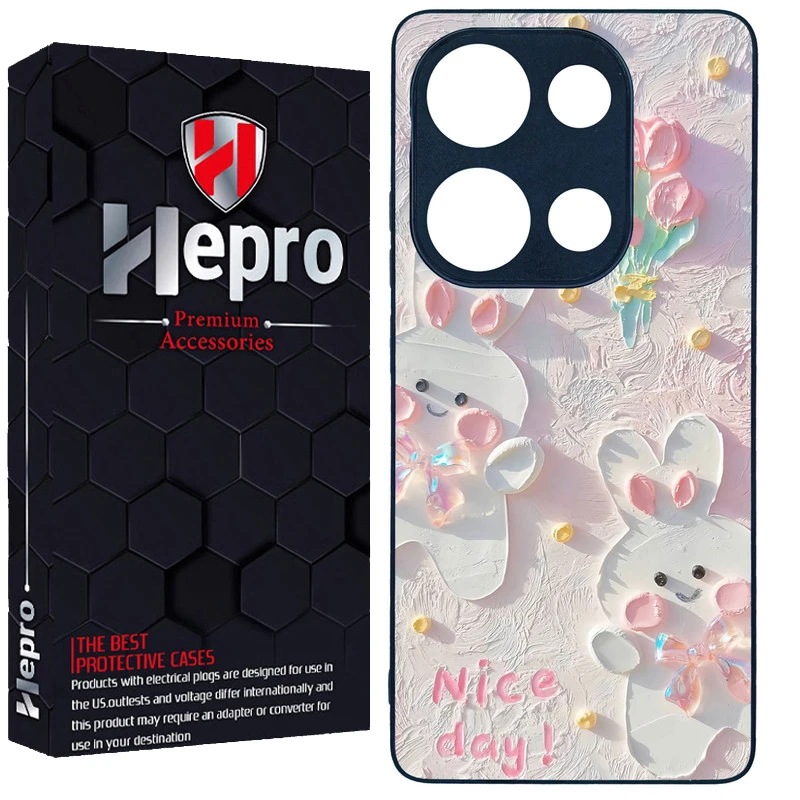 کاور هپرو طرح فانتزی مدل TPU مناسب برای گوشی موبایل شیائومی REDMI NOTE 13 PRO 4G