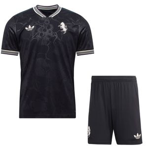 ست تی‌شرت آستین کوتاه و شلوارک ورزشی مردانه مدل یوونتوس 3rd 2026