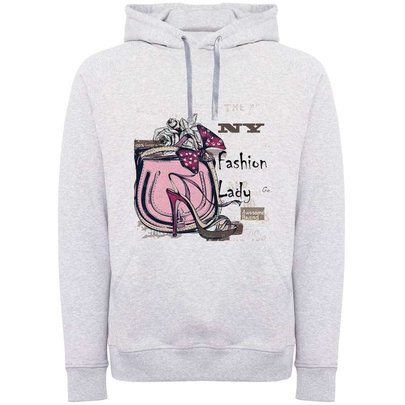 هودی زنانه مدل کیف و کفش