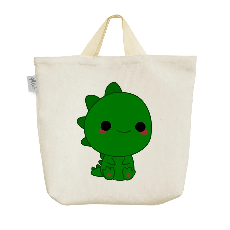 ساک خرید خندالو مدل دایناسور کیوت و بامزه کد H919