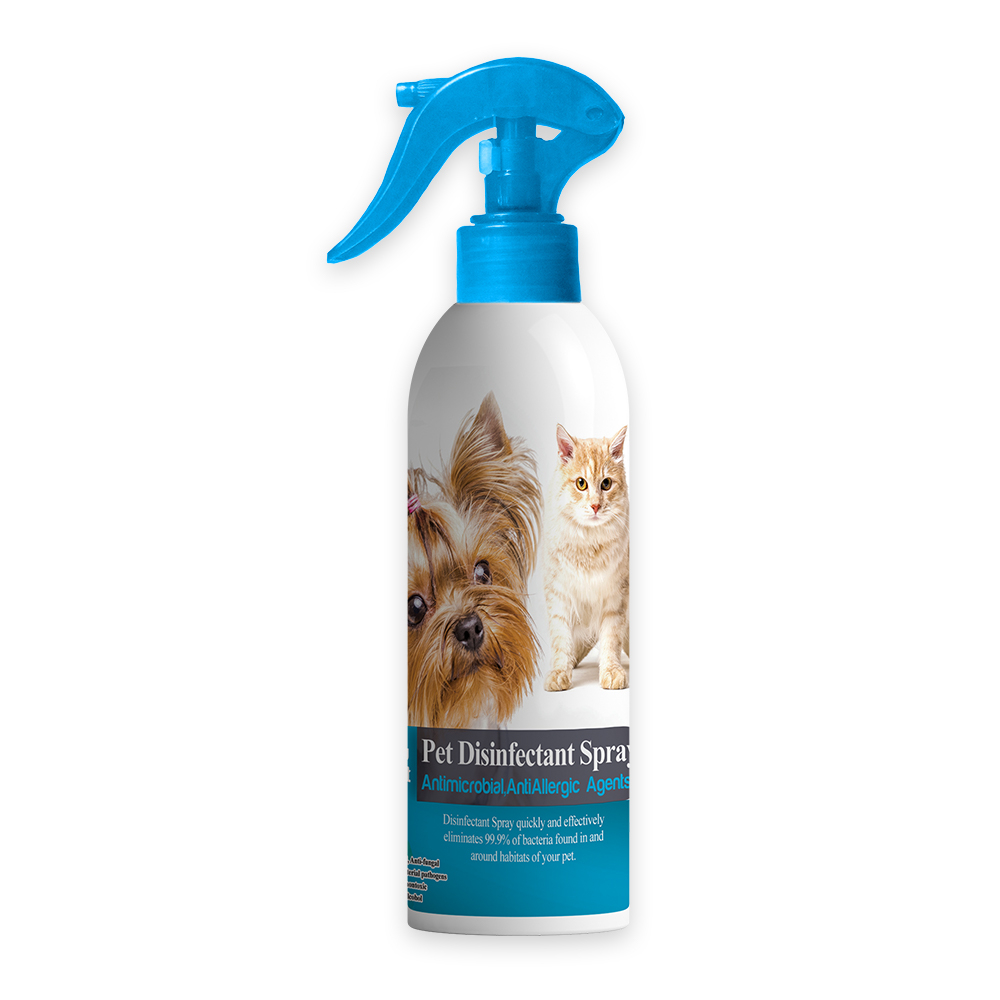 اسپری ضدعفونی محیط و بدن سگ و گربه مدل Pet Disinfectant حجم 250 میلی لیتر