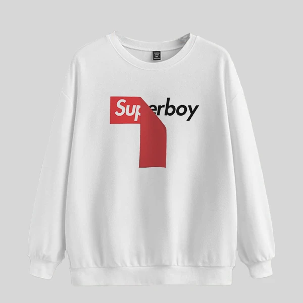 سویشرت مردانه مدل دورس فانتزی بهترین پسر کد f018