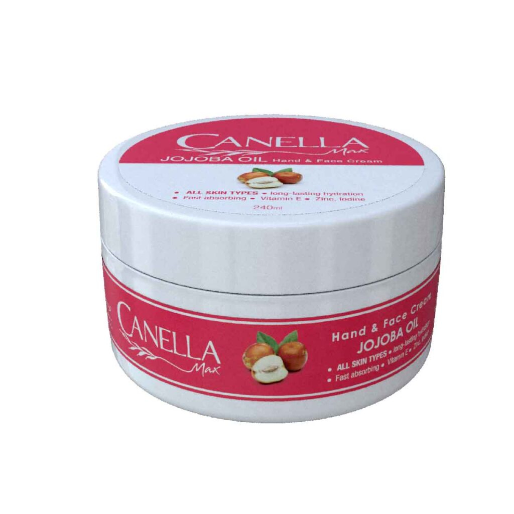 کرم مرطوب کننده کانلا مدل jogoba oil حجم 240 میلی لیتر 