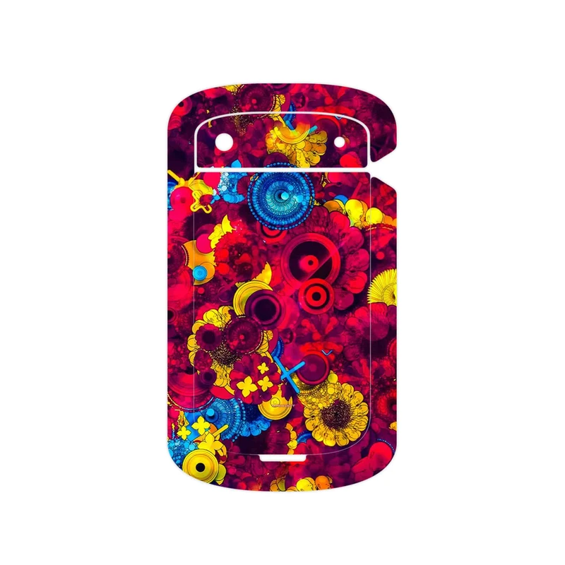 برچسب پوششی ماهوت مدل Vector Flower Garden Digital Art مناسب برای گوشی موبایل بلک بری Bold Touch 9900