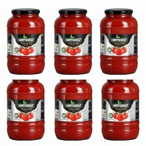 رب گوجه فرنگی همدست - 700 گرم بسته 6 عددی