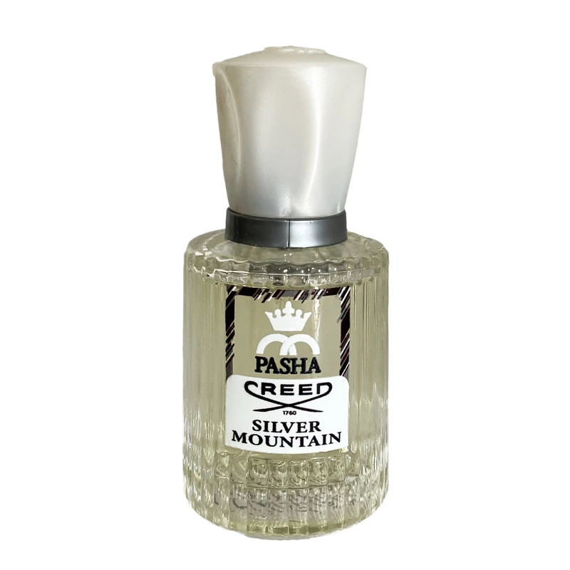 عطر جیبی پاشا مدل Silver Mountain با رایحه خنک حجم 30 میلی‌لیتر