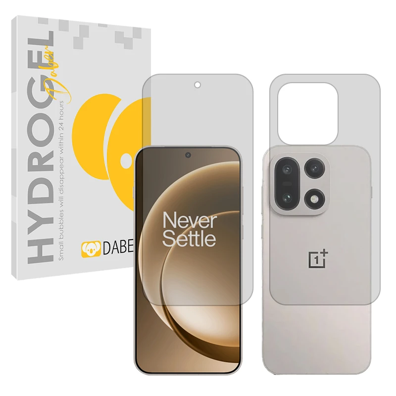 محافظ صفحه نمایش مات دبن مدل Tough مناسب برای گوشی موبایل وان پلاس  15 به همراه محافظ پشت گوشی 