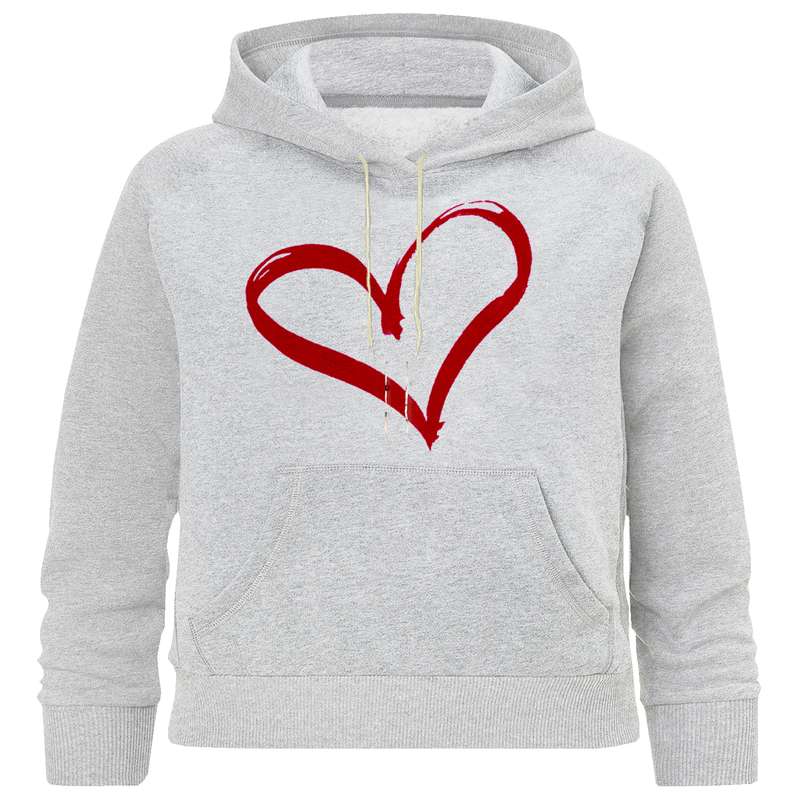هودی دخترانه مدل M 186 قلب