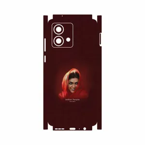 MAHOOT Portrait of an Indian Woman-FullSkin Cover Sticker for Motorola Moto G84