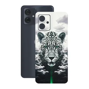 Remax cover sticker Leth model leopard design suitable for Motorola Moto G54 mobile phone