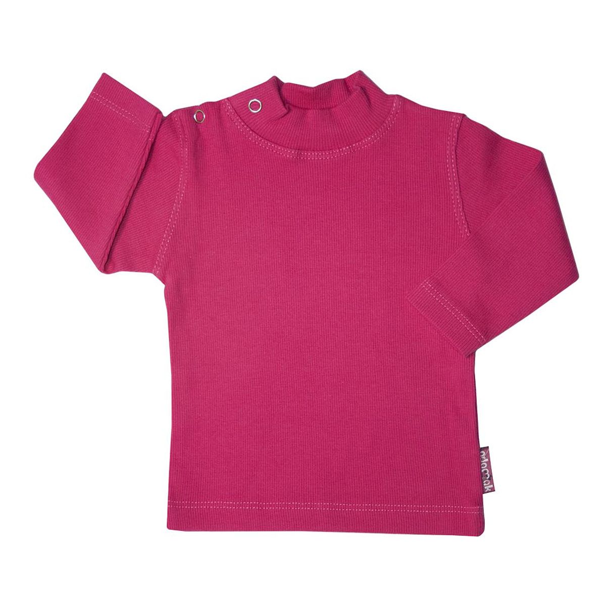 تی شرت آستین بلند نوزادی آدمک کد 145401 رنگ سرخابی -  - 1