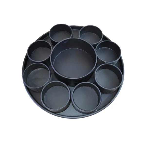 مجموعه ظروف هفت سین 10 پارچه مدل S30