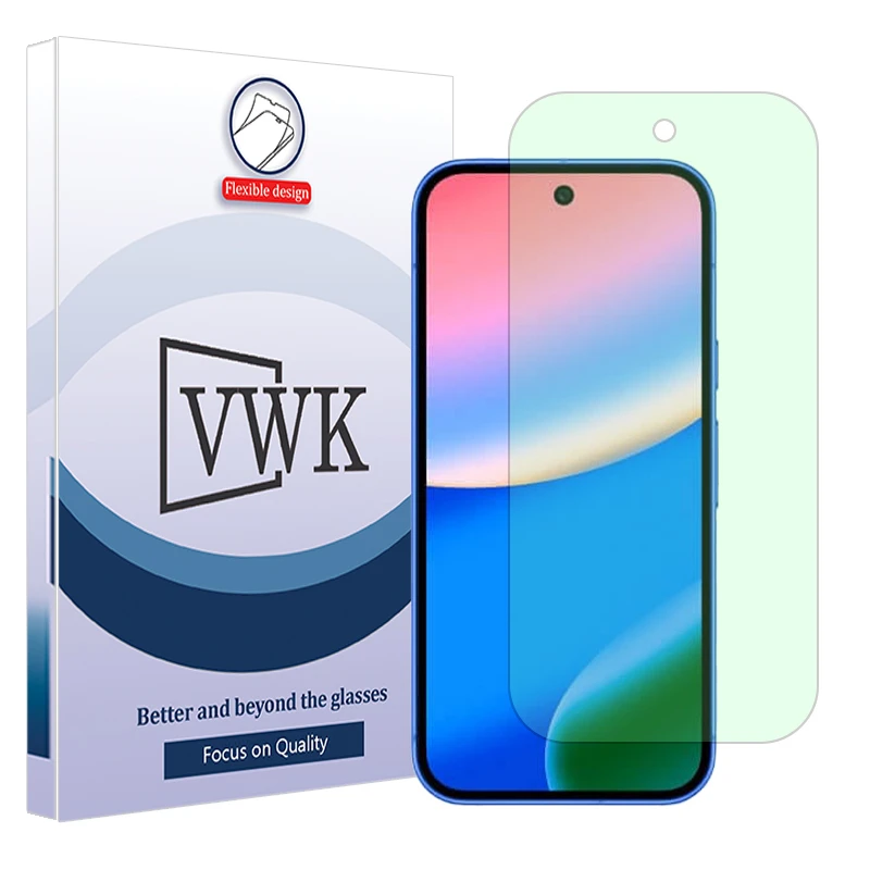 محافظ صفحه نمایش گرین لایت وی دبلیو کی مدل Eye Care مناسب برای گوشی موبایل گوگل Pixel 10 