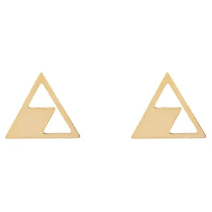 گوشواره طلا 18 عیار زنانه الن نار مدل 0665