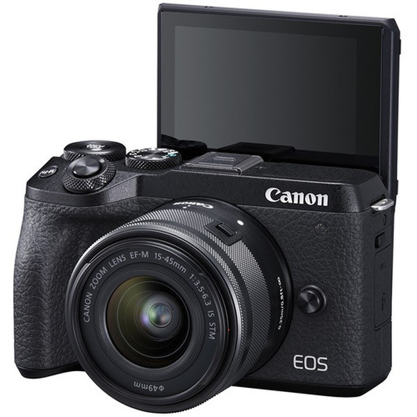 دوربین دیجیتال بدون آینه کانن مدل EOS M6 Mark II kit 15-45mm