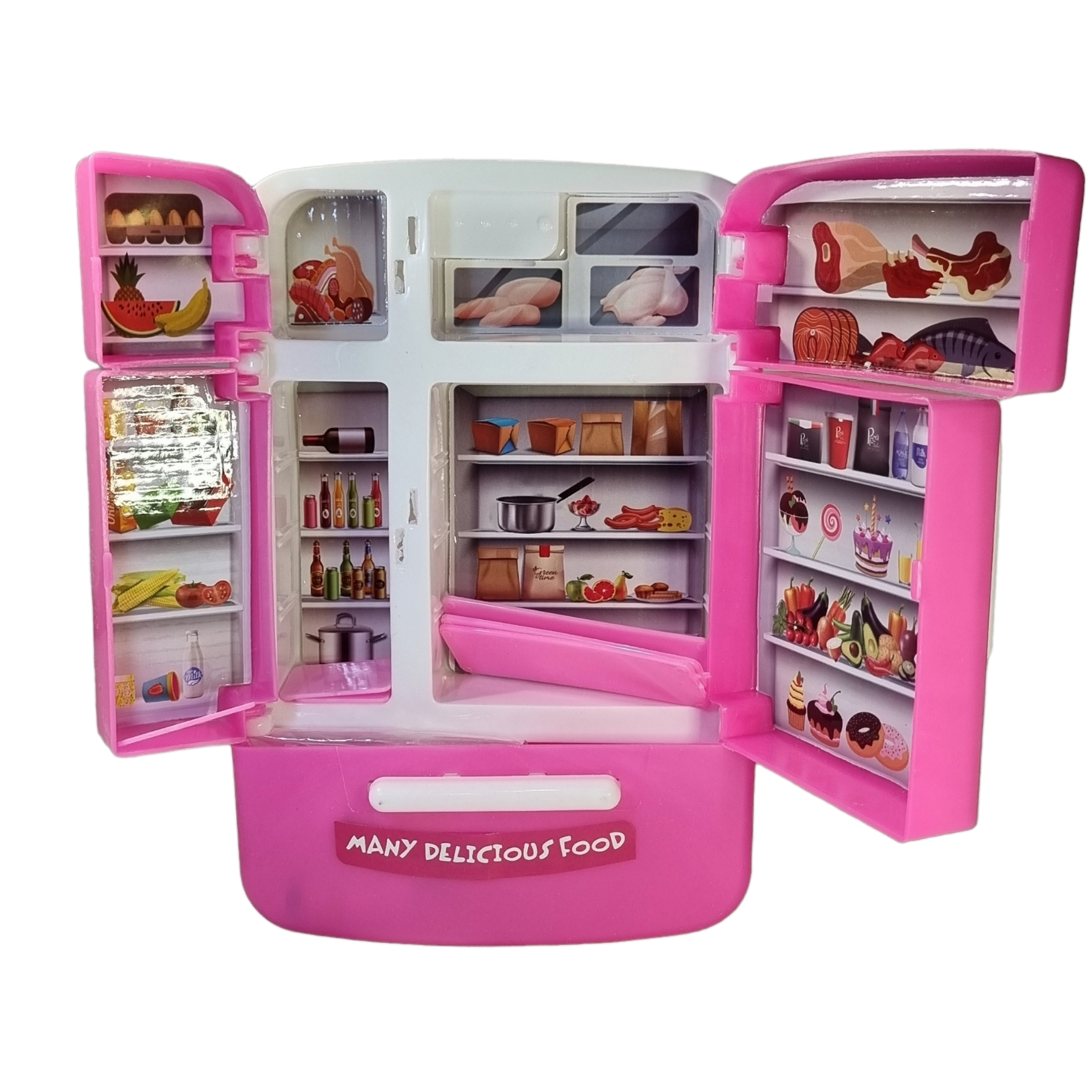 اسباب بازی مدل یخچال ساید بای ساید جدید